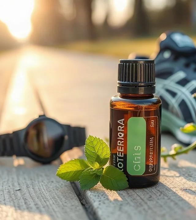 Olio Essenziale di Menta Piperita per la Corsa