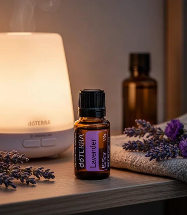 doTERRA Bedtime Ritual with Serenity and Lavender