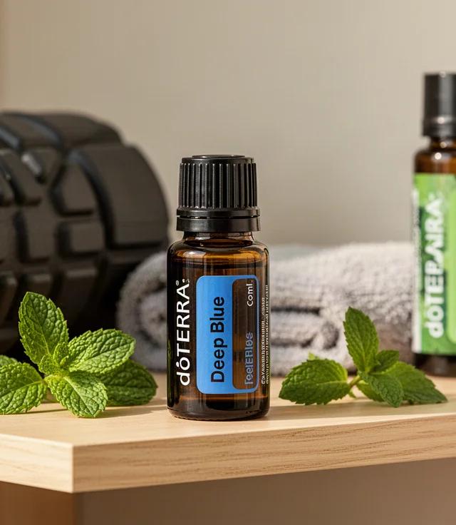 doTERRA Deep Blue vs Peppermint for Muscle Comfort
