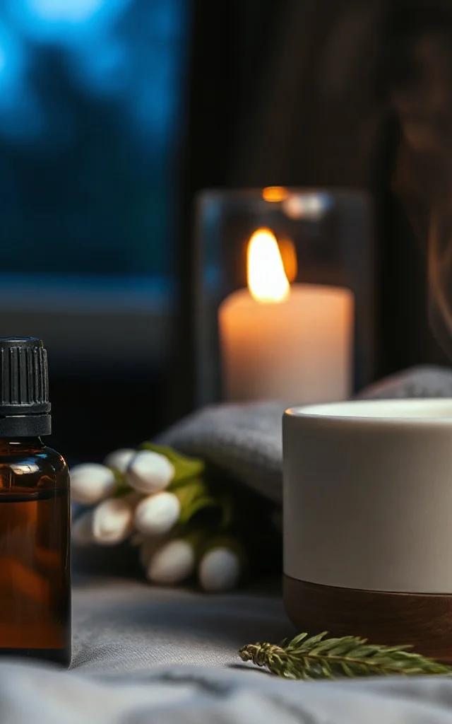 Difusor Noturno com Serenity e Cedro doTERRA