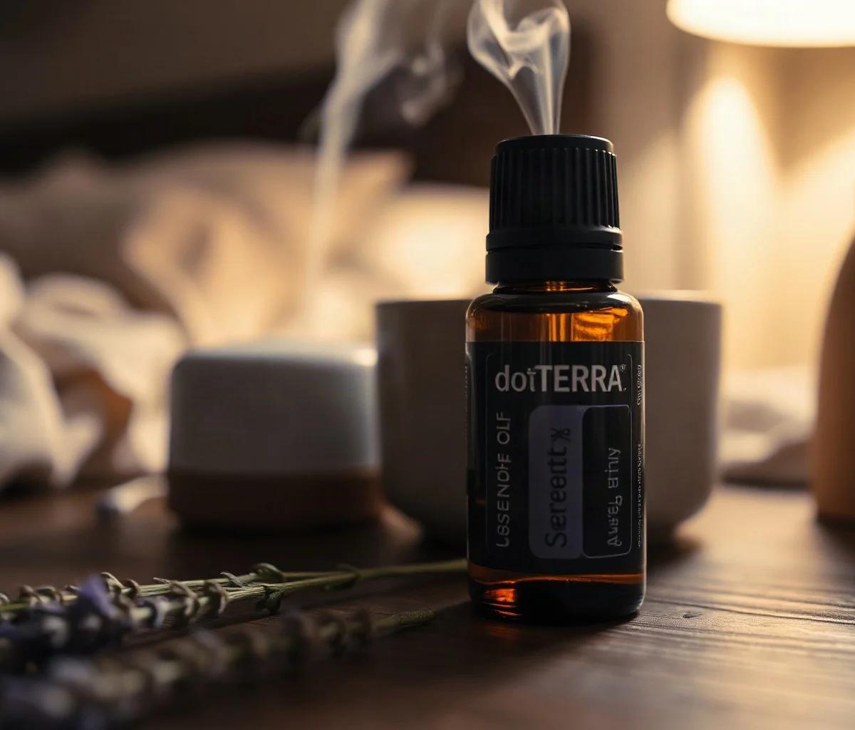 doTERRA Abendritual für tiefen Schlaf mit Diffuser