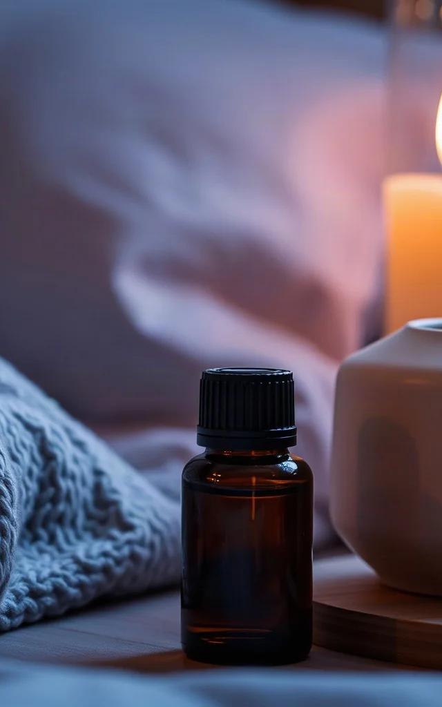Melhores óleos essenciais para o quarto à noite