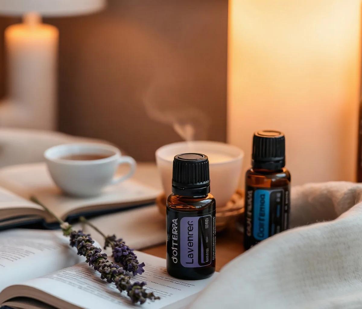 Ritual noturno com óleos essenciais doTERRA
