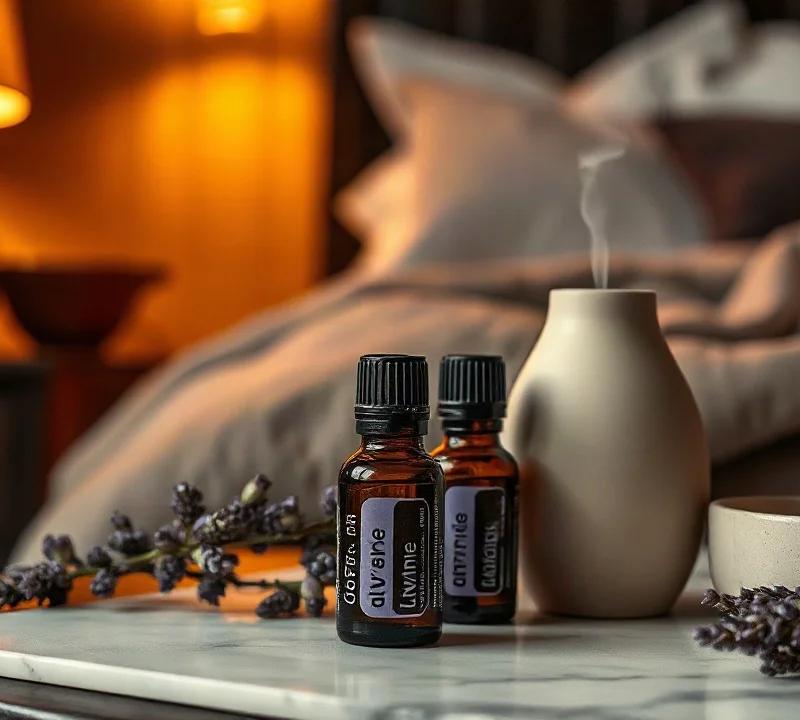 Beruhigende Diffuser-Mischung fürs Schlafzimmer
