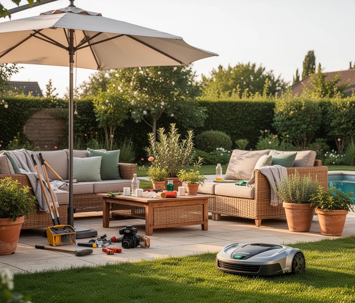 So bereitest du deine Terrasse optimal auf den Sommer vor