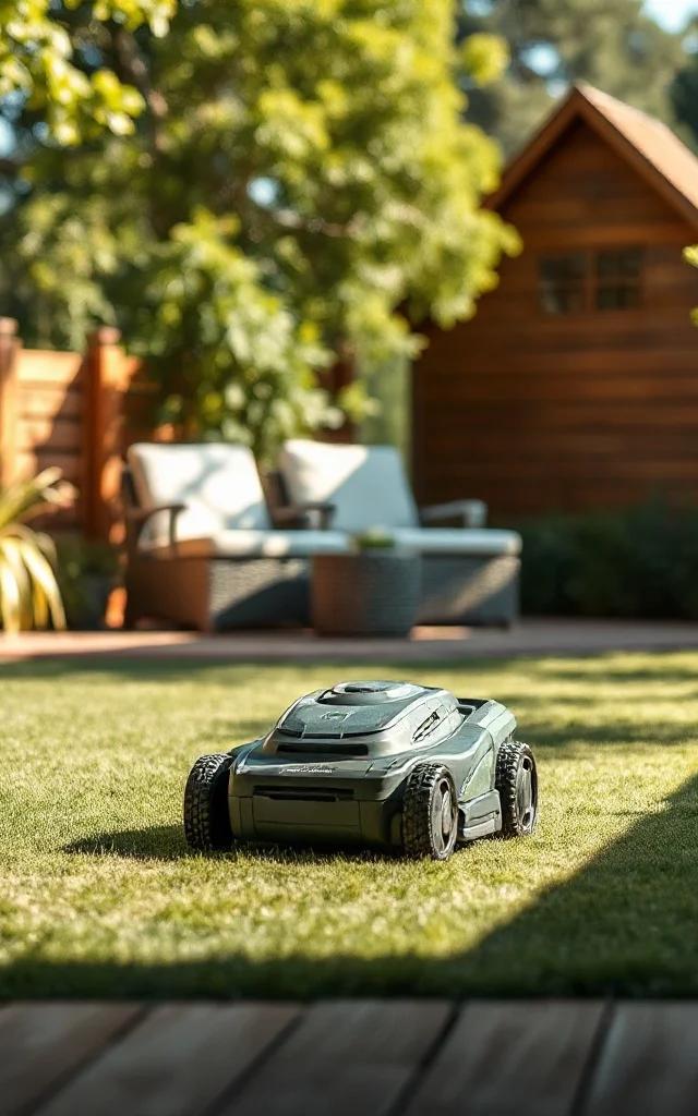 Meilleur robot tondeuse pour grande surface