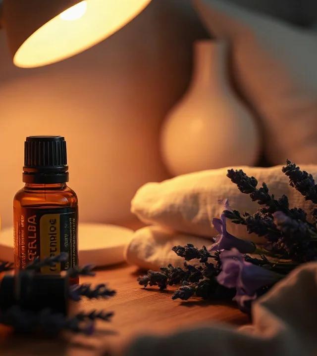 Römische Kamille und Lavendel im Abenddiffuser