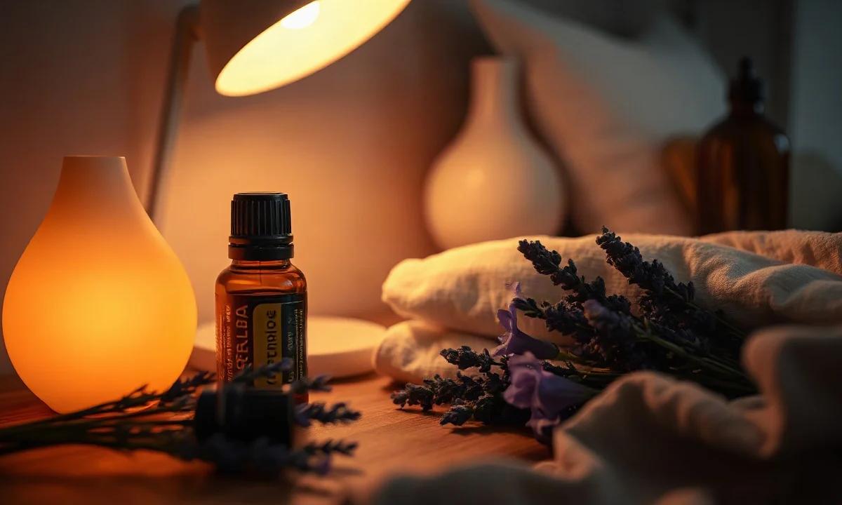 Römische Kamille und Lavendel im Abenddiffuser