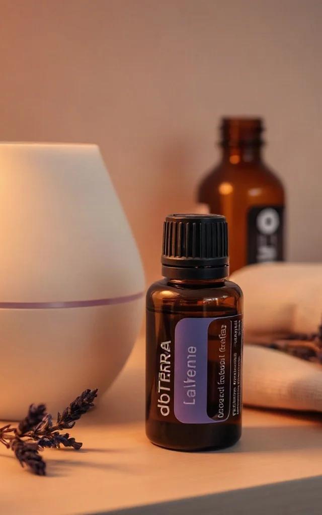 Atmosfera rilassante in camera con diffusore di oli