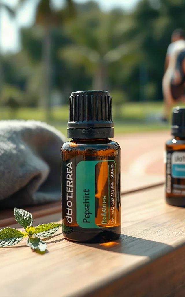 Huile essentielle de menthe pour courir