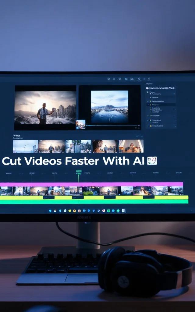 Videos schneller schneiden mit KI