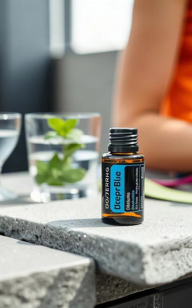 Cómo usar Deep Blue de doTERRA después de entrenar