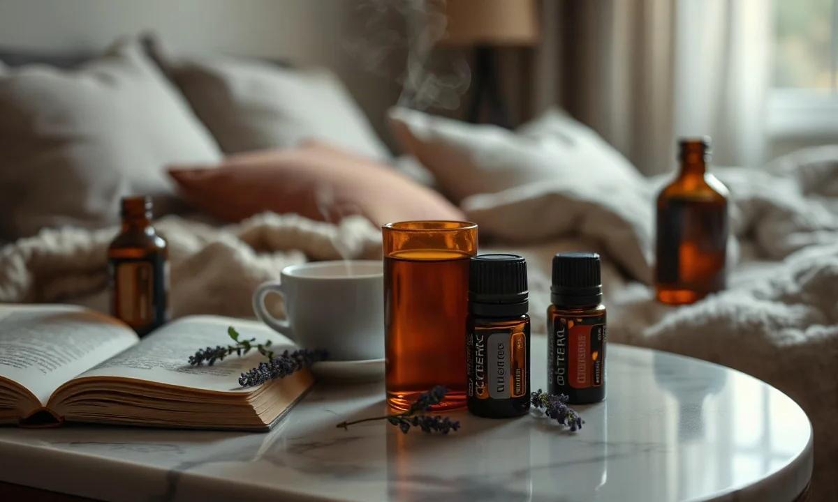 Ritual de calm seara cu uleiuri doTERRA