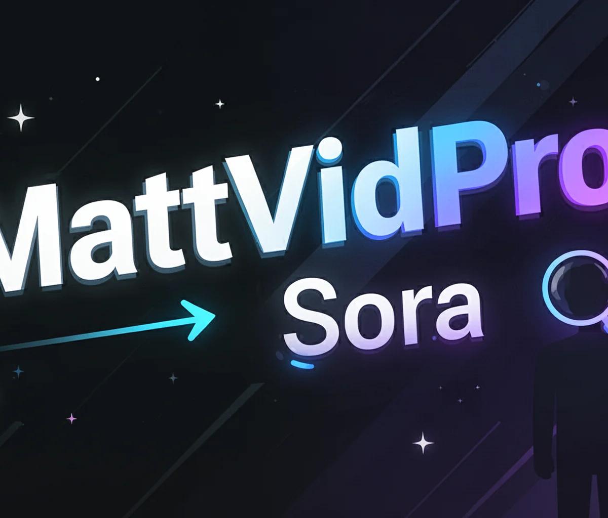 MattVidPro Sora Review Our Honest Take