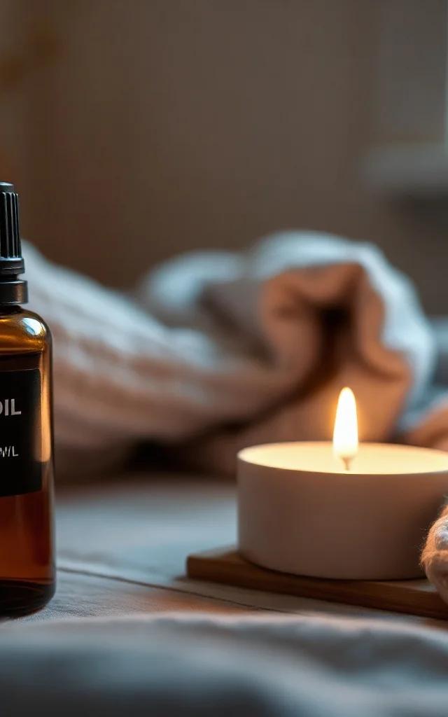 Ritual de relaxare seara cu uleiuri calmante