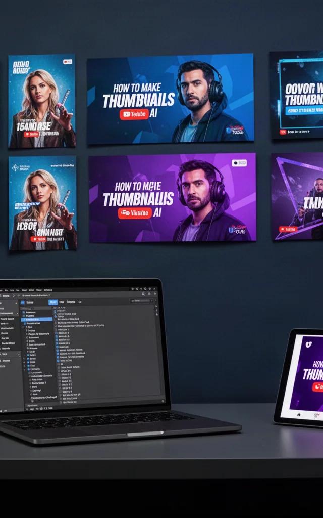 How to Make YouTube Thumbnails With AI Fast
