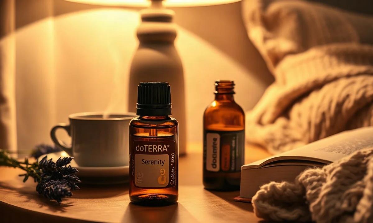 Wieczorny rytuał spokoju z olejkiem Serenity
