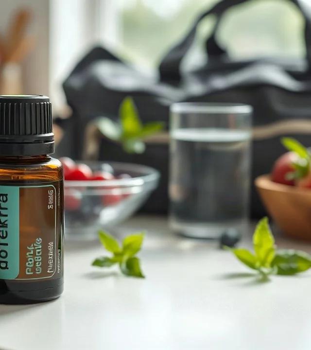 Aceite de menta para entrenar resistencia