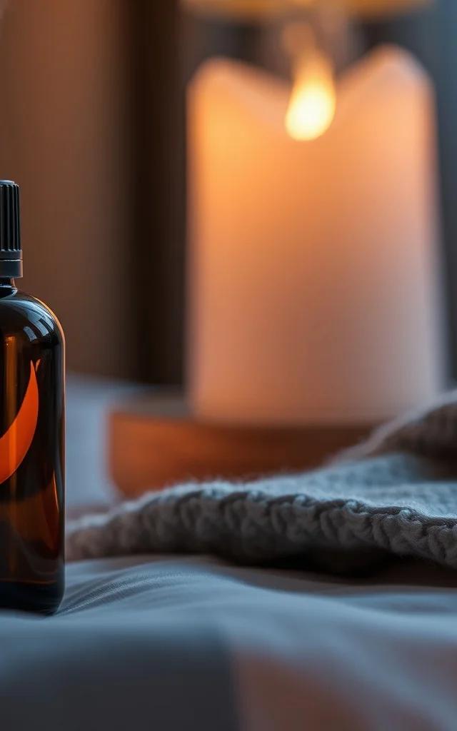Uleiul de lavandă și atmosfera de relaxare seara
