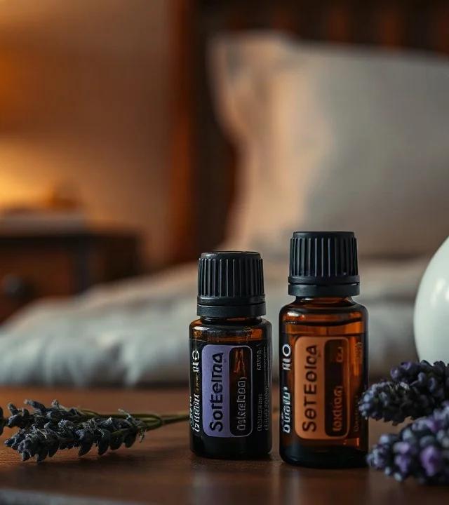 Abendliche Diffuser-Mischung mit Serenity und Lavendel