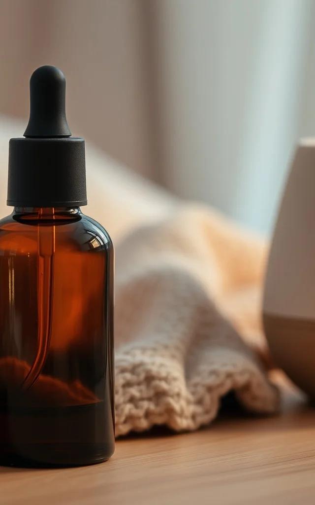 Ritual de noche con aceites esenciales para la calma