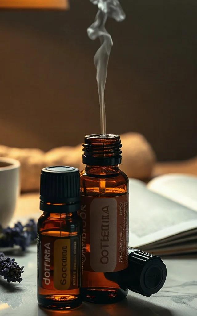 Wieczorny rytuał z olejkami eterycznymi doTERRA