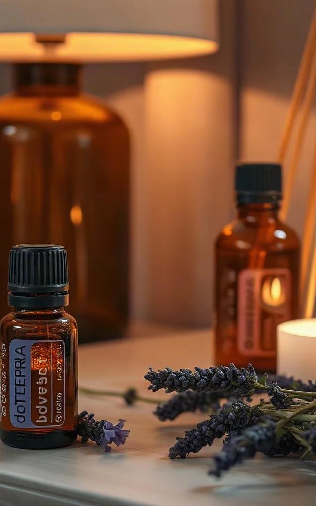 Olio essenziale lavanda e camomilla per la sera