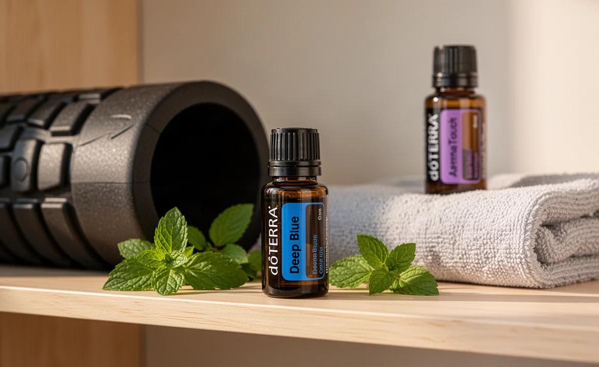 Deep Blue Oil Post-Workout Comfort Routine