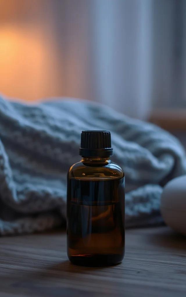Ritual de calma nocturna con aceites esenciales