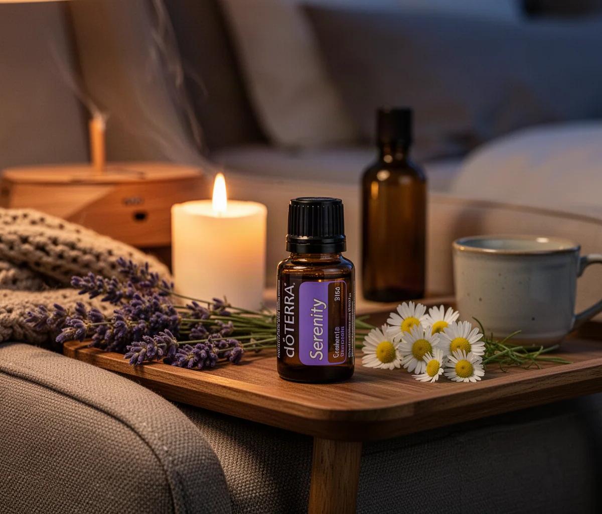 doTERRA Serenity Blend for a Calming Evening Ritual