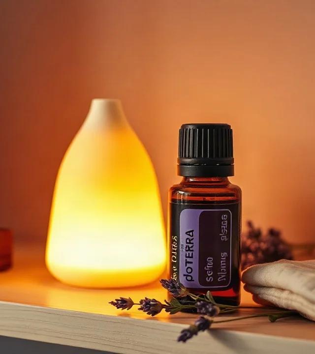 Mezcla doTERRA Serenity para el difusor del dormitorio