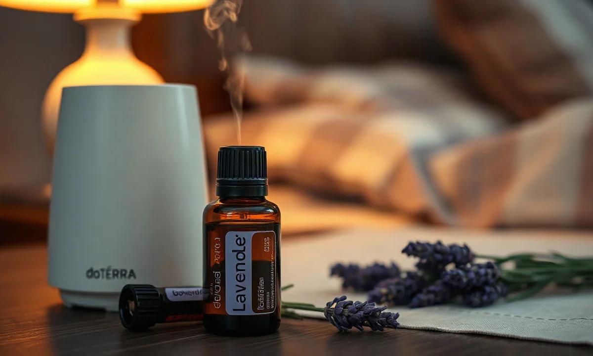 Mezcla de lavanda y manzanilla para difusor nocturno