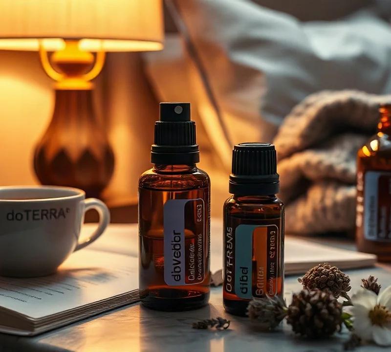 Ritual noturno com óleos essenciais para desacelerar