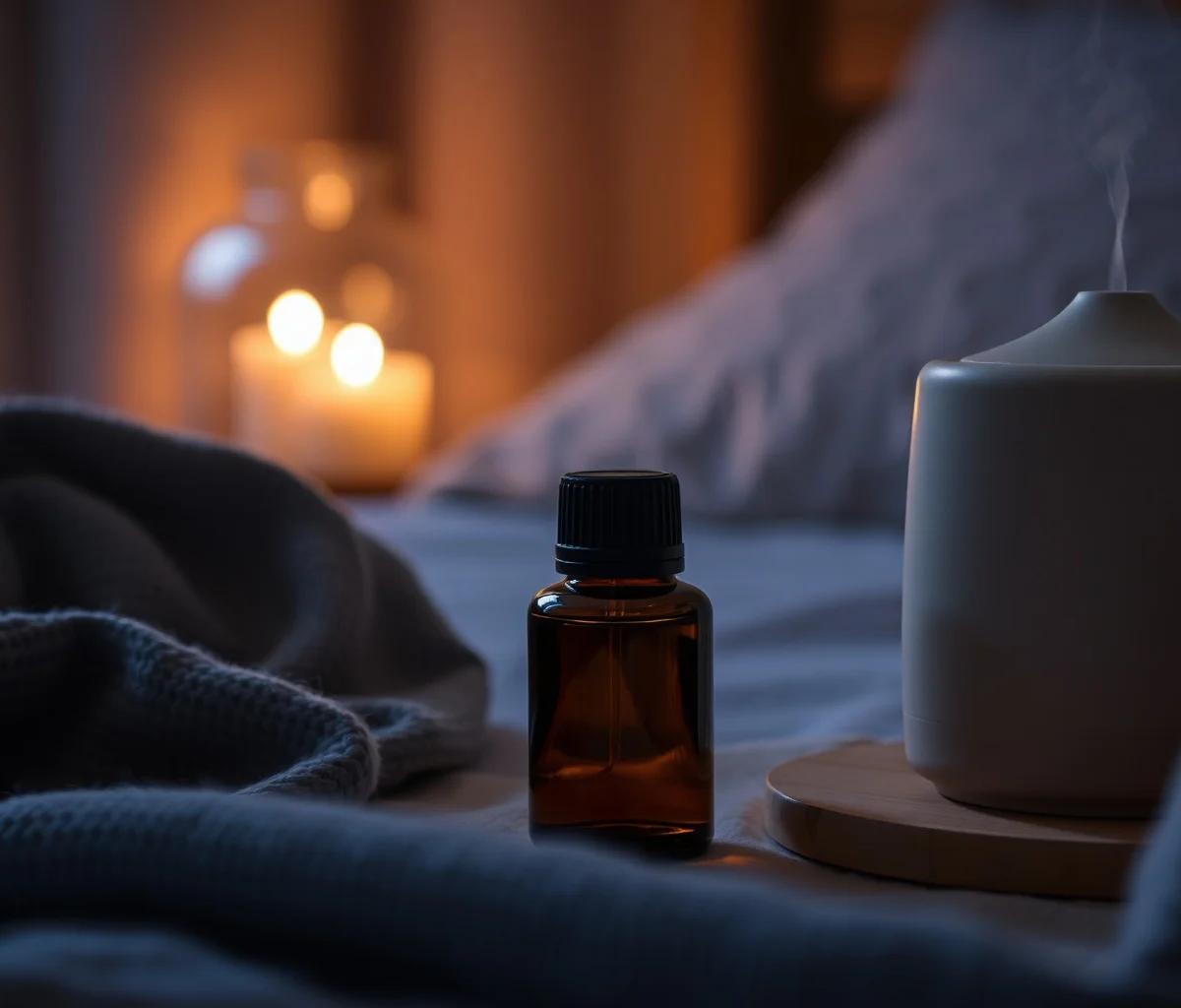 Rutina de calma nocturna con aceites doTERRA