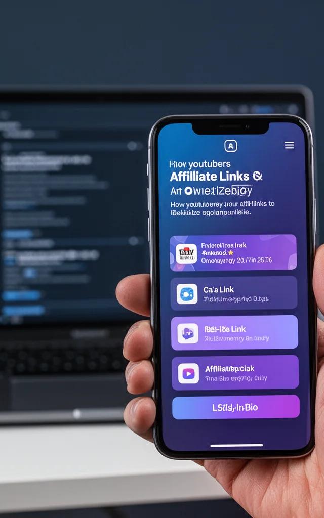 How YouTubers Use Affiliate Links to Monetize
