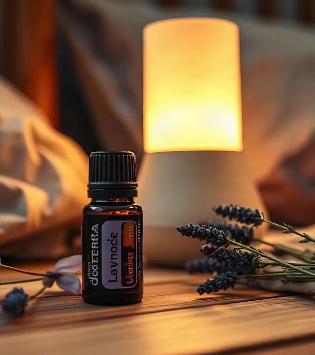 Rutina nocturna con aceites doTERRA para descansar