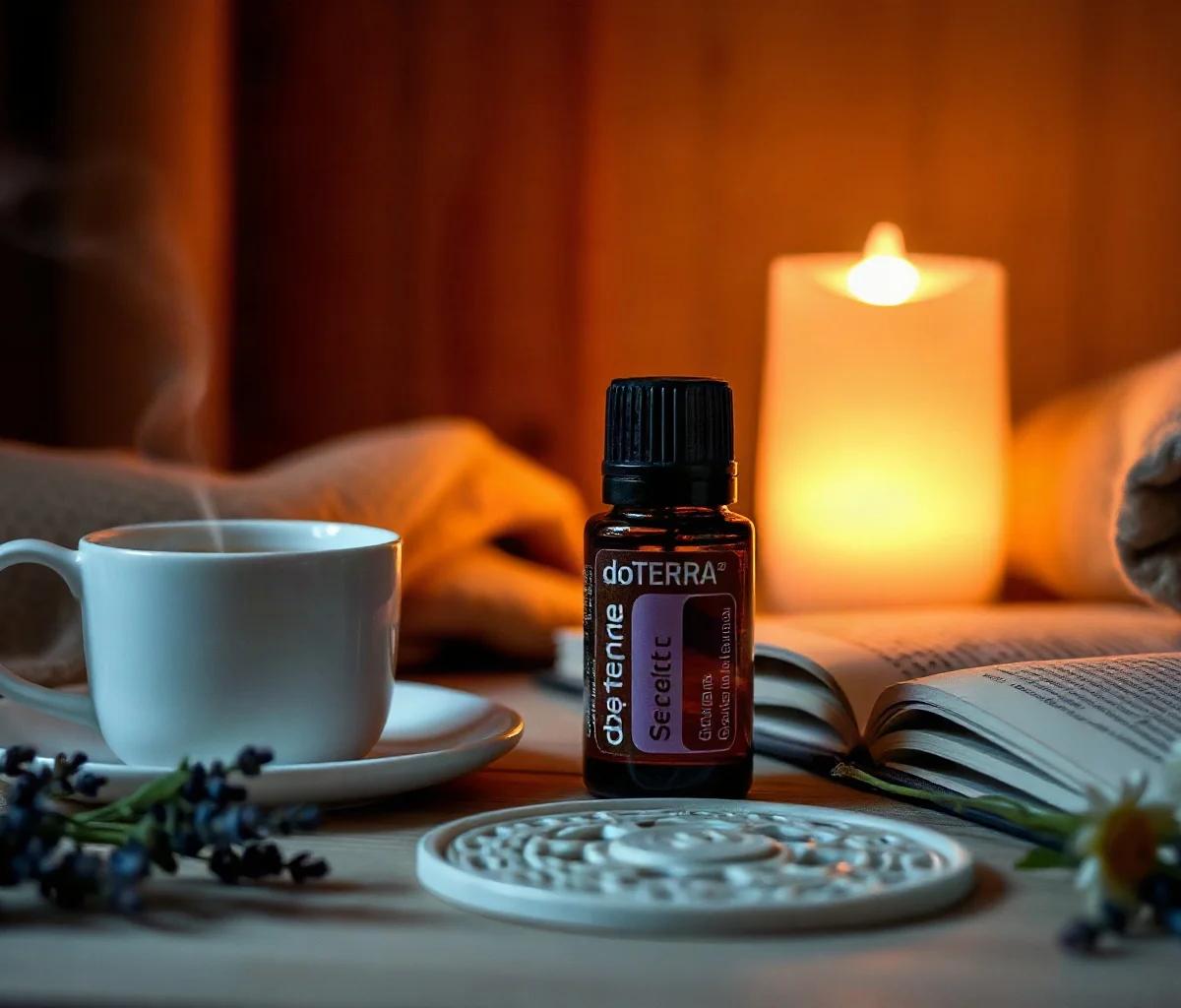 Rituel du soir aux huiles essentielles doTERRA Serenity
