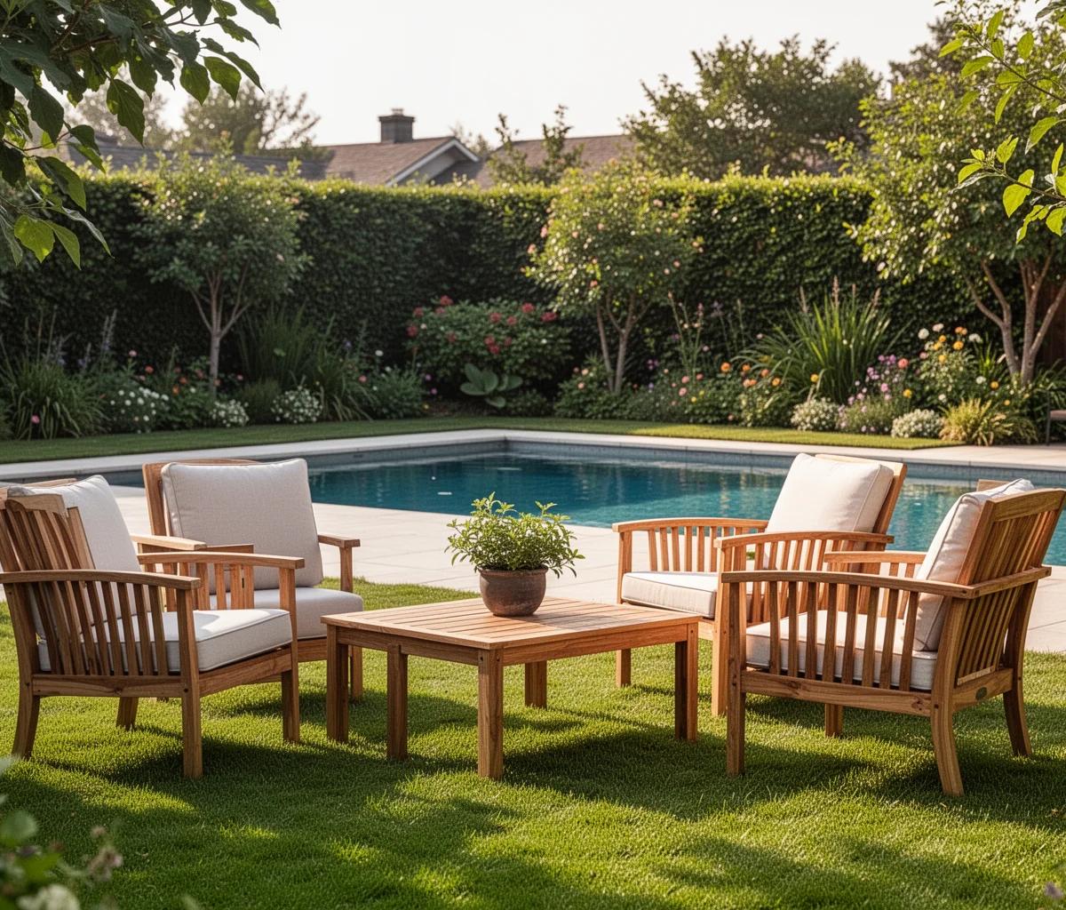 Salon de jardin pas cher résistant, nos conseils
