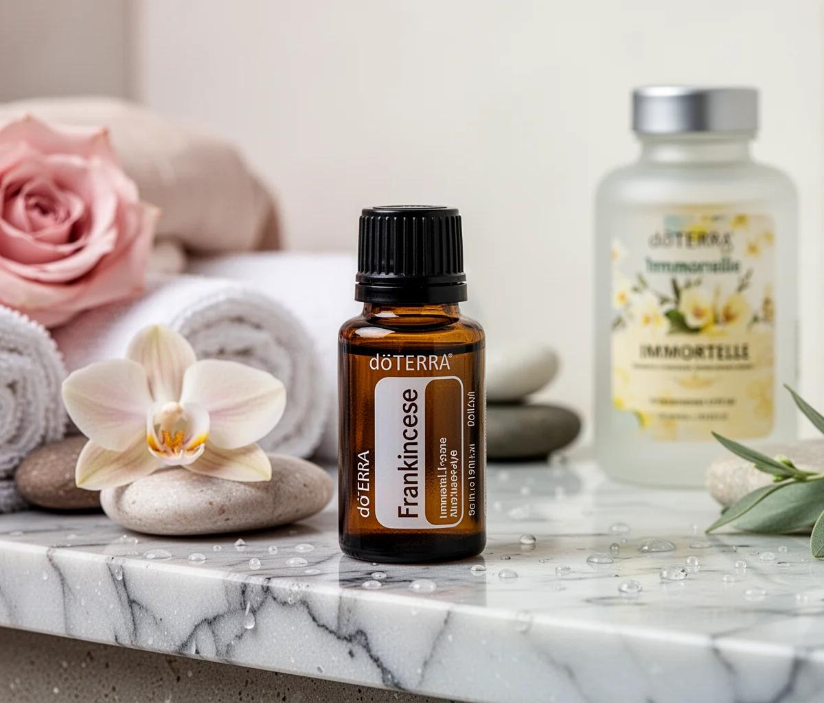 Spa Facial Care Routine at Home with Oils