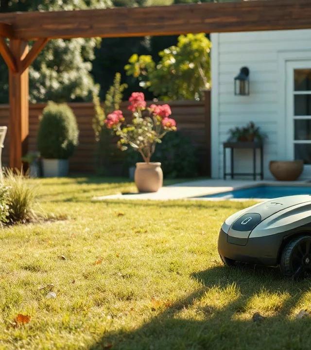 Robot cortacésped Worx vs Husqvarna, cuál gana