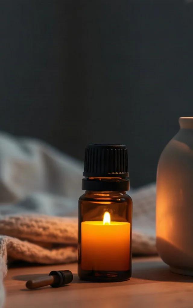 Mélange d'huiles essentielles pour se détendre le soir