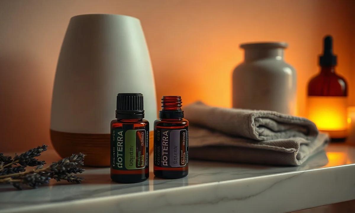 doTERRA Diffuser Mischung für ruhige Abendatmosphäre