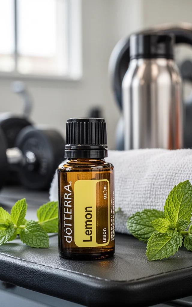 Huile de Menthe Poivrée en Salle de Sport
