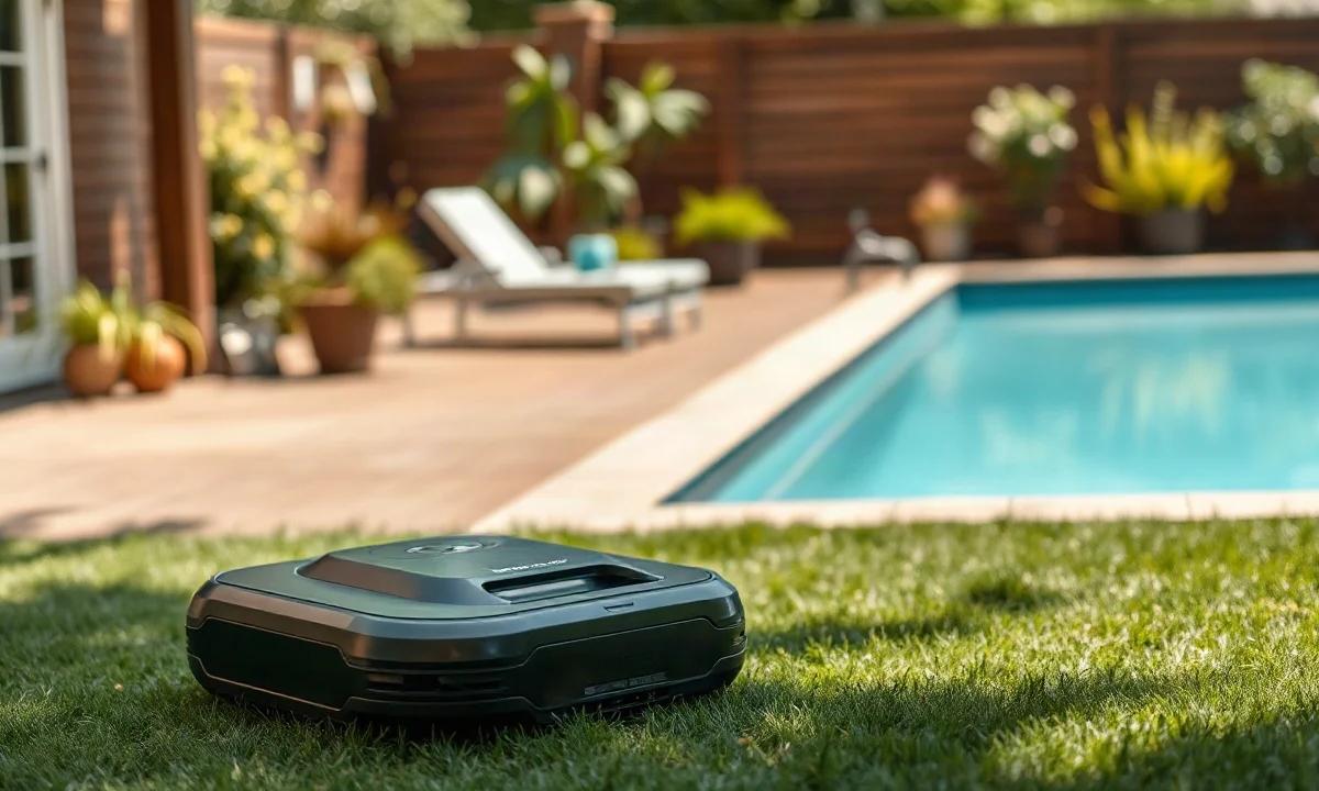 El mejor robot cortacésped para jardín grande