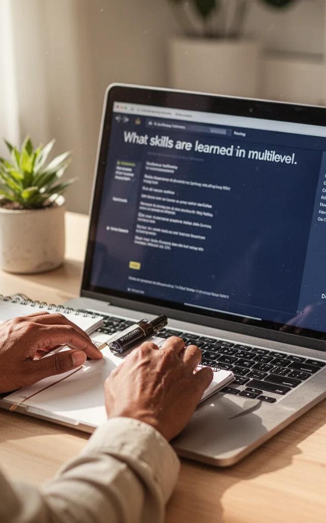 Qué Habilidades Aprendes en el Multinivel