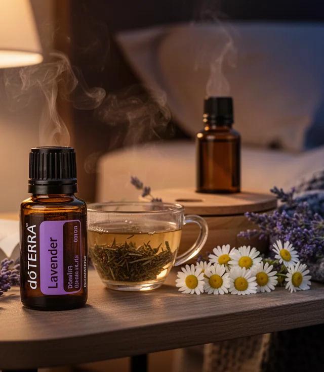 Serenity Oil Blend for a Peaceful Bedtime Ritual