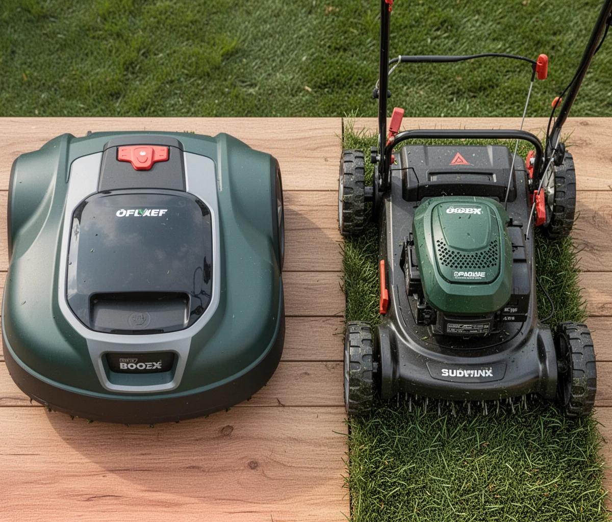 Robot Mower vs Regular Mower What to Pick