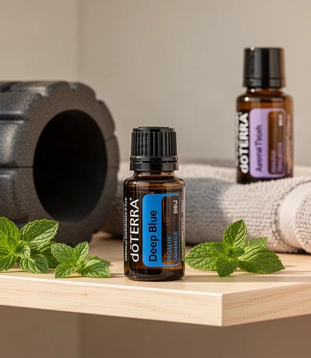 doTERRA Deep Blue Routine After Gym Workouts