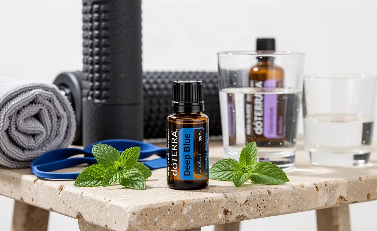 Deep Blue Post-Workout Muscle Recovery Ritual