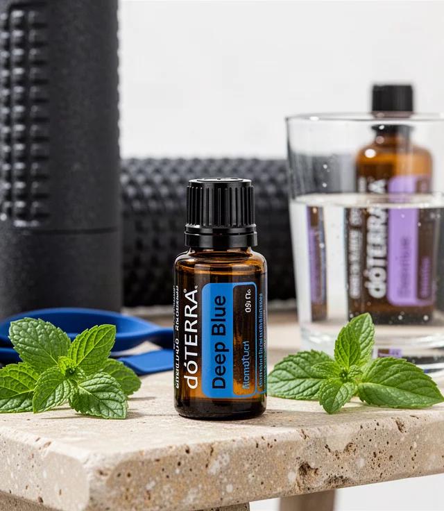 Deep Blue Post-Workout Muscle Recovery Ritual